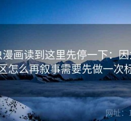 虫虫漫画读到这里先停一下：因为评论区怎么再叙事需要先做一次标注